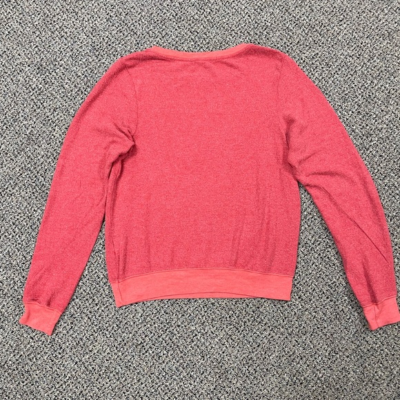 NWOT Wildfox Red Sweatshirt Size XS "Wild Hearts Can't Be Broken" Retail $108 - Picture 6 of 6